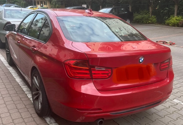 BMW Seria 3 cena 58000 przebieg: 141500, rok produkcji 2012 z Warszawa małe 11